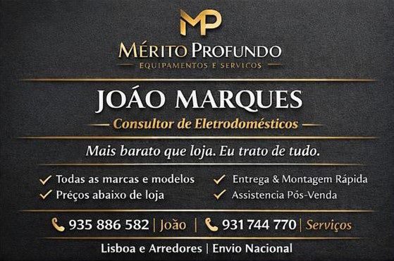 Eletrodomésticos Mais Baratos + Entrega e Montagem | Lisboa