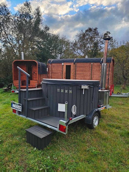 Wynajem Mobilnej Sauny + Jacuzzi