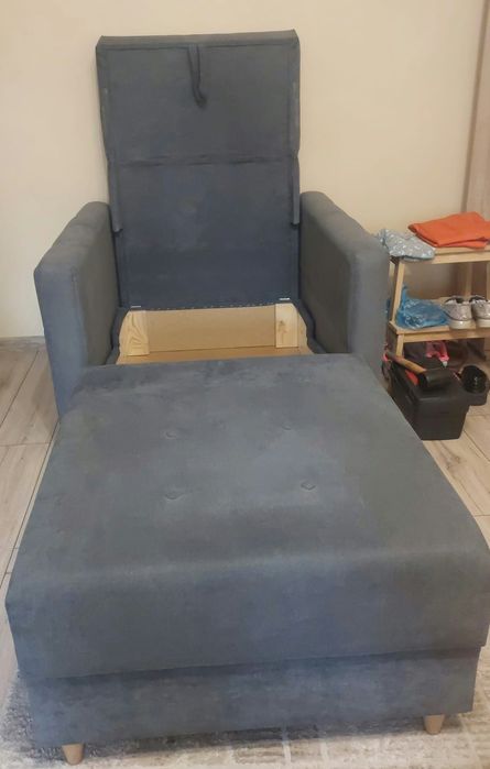 Fotel z funkcją spania