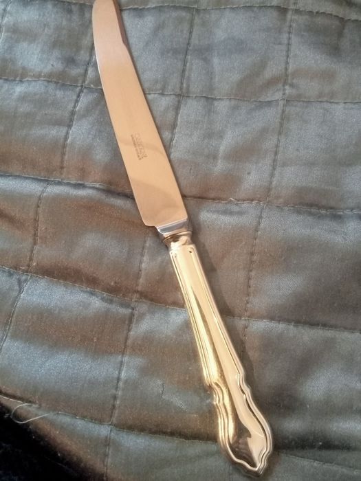 Ніж антикварний нікелеве срібло