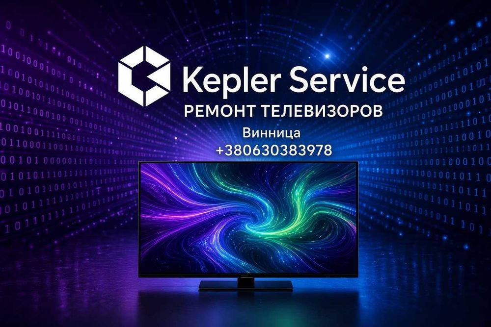 Професійний РЕМОНТ телевізорів із Гарантією у Вінниці | Приймаємо ПОШТОЮ