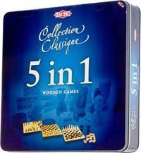 Gra 5W1 Collection Classique Zestaw W Puszce Tactic Games