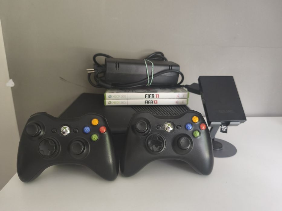 Konsola Xbox 360 Slim + Bogaty Zestaw!