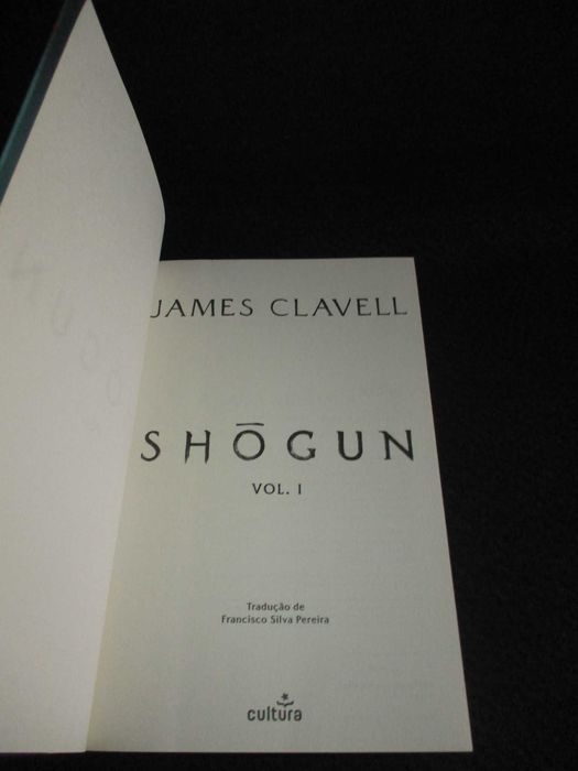 Livros Shōgun James Clavell 1ª edição 2024/2025