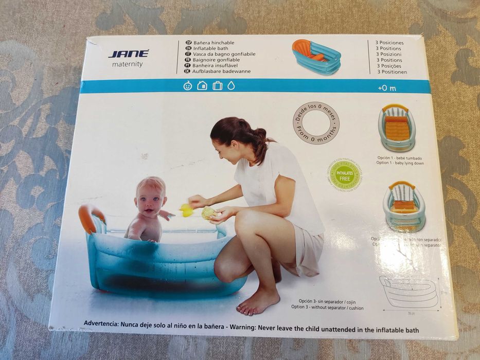 Banheira insuflável de viagem JANÉ