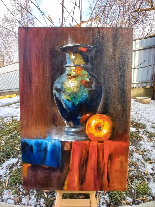 Картина Натюрморт, по мотивам Девіда Чейфітса