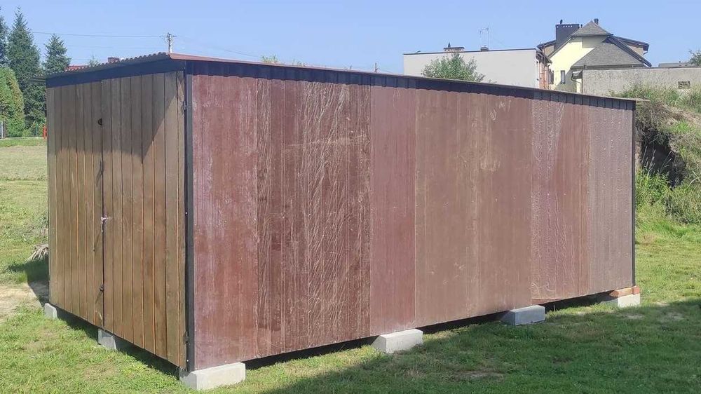 PROMOCJA Garaż Blaszany 3x5 II GATUNEK