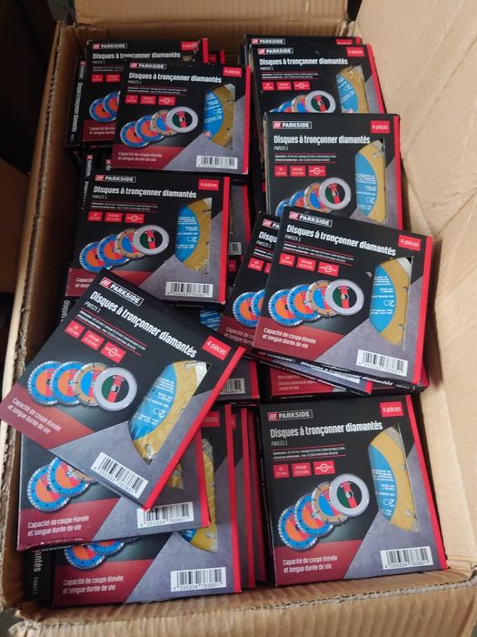 Tarcze Diamentowe 125mm 4 SZT do Cięcia na mokro sucho Beton Cegła