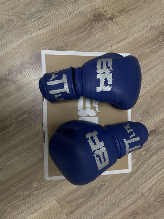 Боксерскі рукавиці Battler 10oz/унций синние