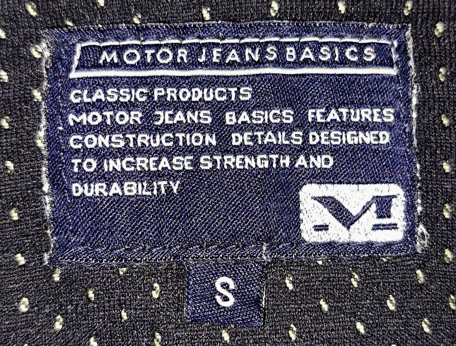 Джинсова куртка Motor Jeans Basics (розмір S), темна / джинсовка вінтаж