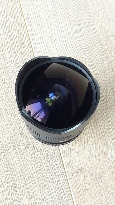 Obiektyw fish-eye rybie oko Samyang