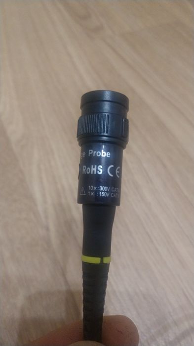 Щуп-делитель зонд P2200 200МГц для осциллографа деления 1:1 или 1:10