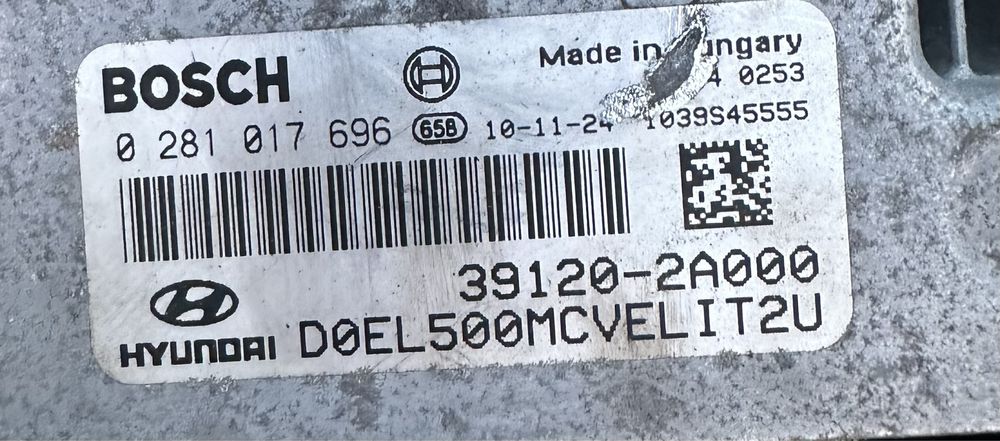 Комплект запалювання Hyundai IX35 1.7crdi механика