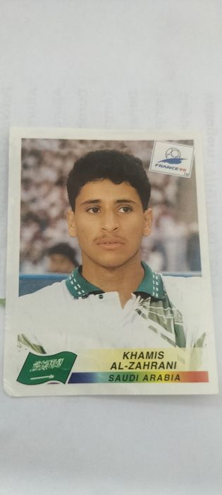 Cromo recuperado Khamis Al-Zahrani #201