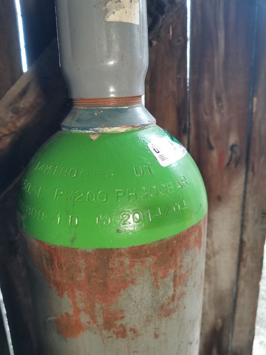 Butla Mix argon + co2 200 bar duża pełna