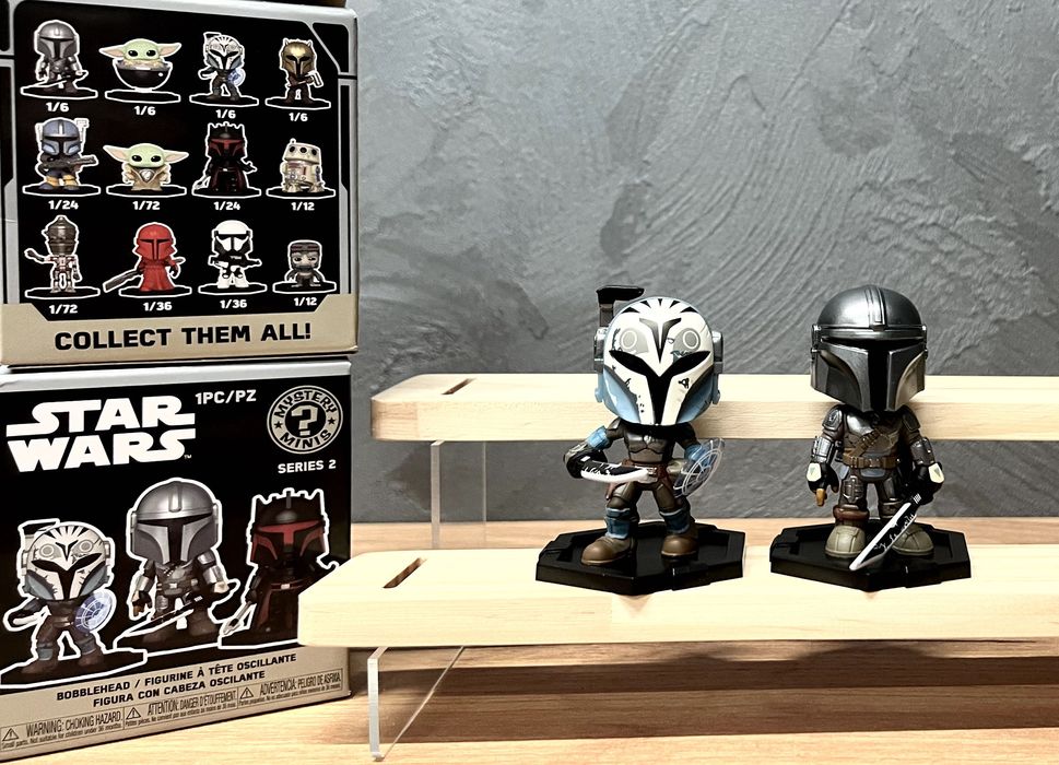 Funko Mystery Minis. Star Wars. The Mandalorian and Grogu