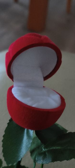 Rosa para anel de noivado