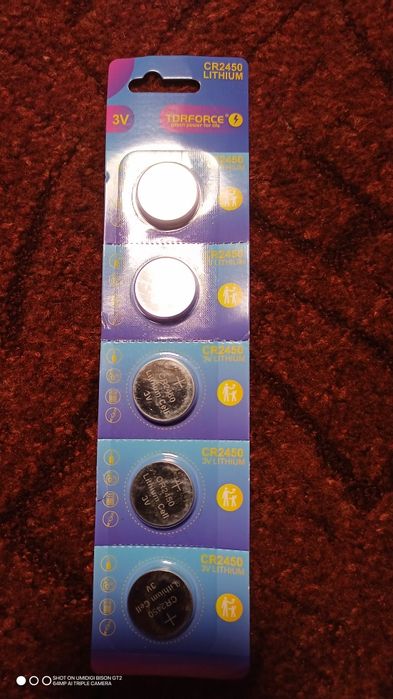 Батарейка літієва CR2450 3V