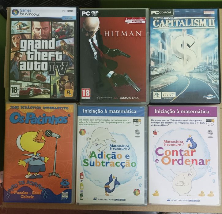 Jogos para PC em CD