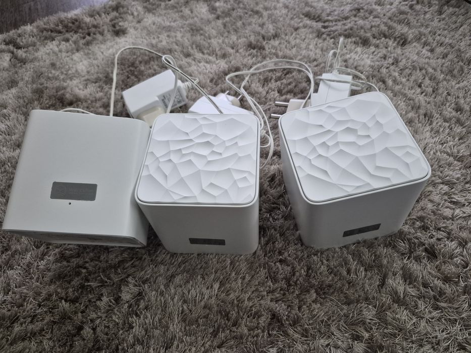 Sistema Mesh3f tenda 3 satélites.