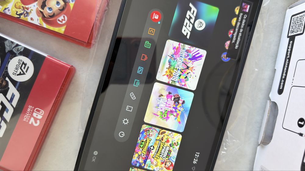 Consola Nintendo Switch 2 com  3 jogos
