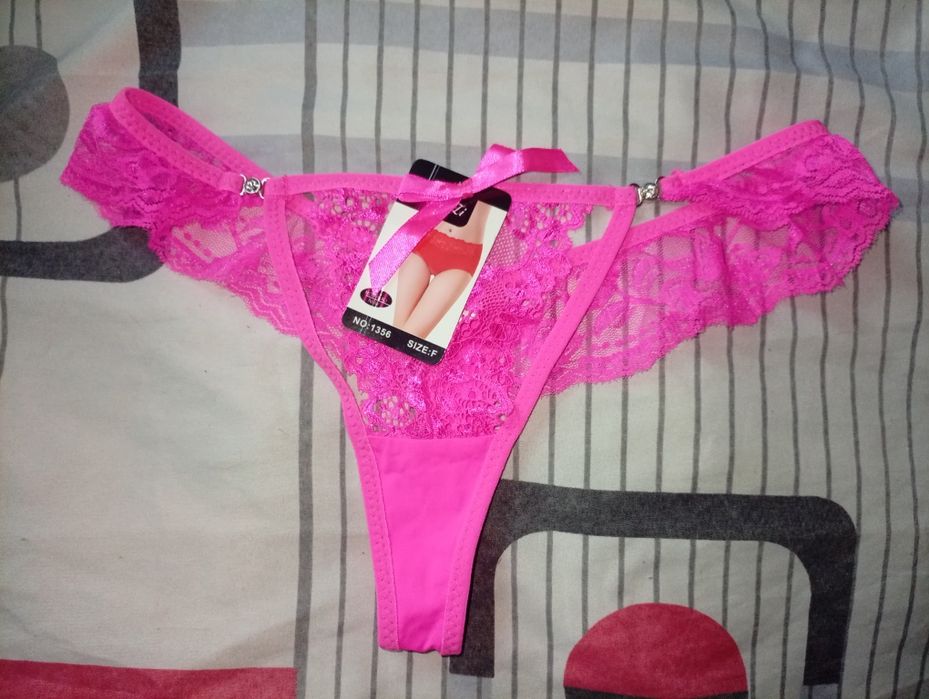 Majtki Stringi Neonowe