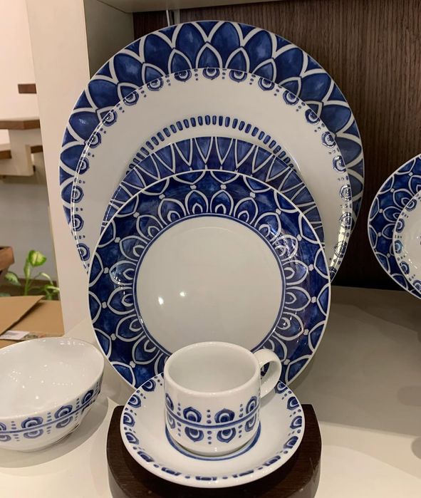 Serviço 50 peças Azure Lux Vista Alegre