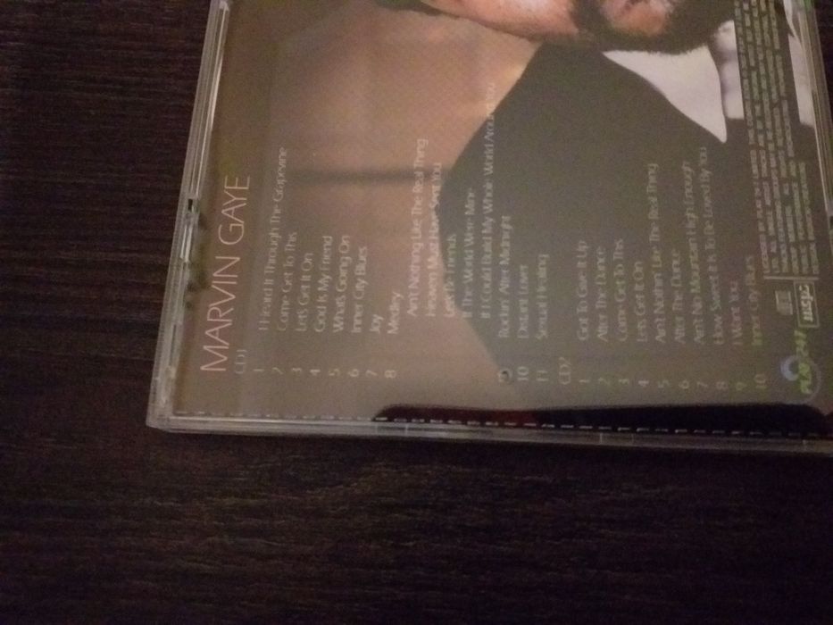 NOVO CD DUPLO Marvin Gaye,nunca tocou,veja zonas,envio ctt