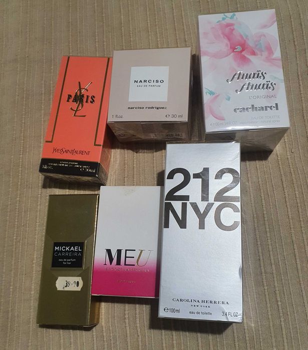 Últimos Perfumes de loja que fechou.