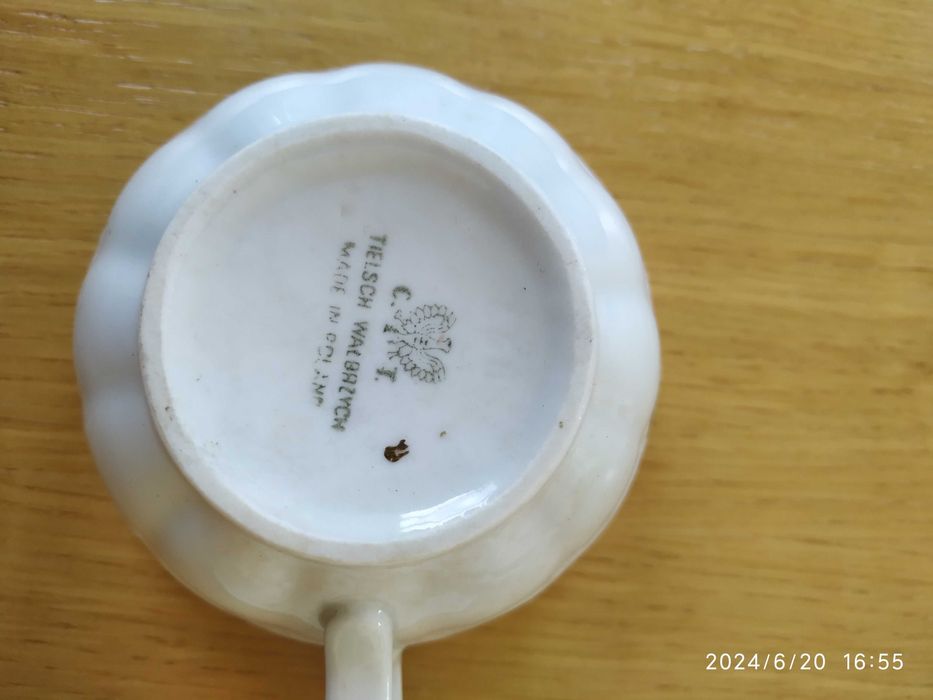 Komplet do kawy firmy C.T. Tielsch Wałbrzych