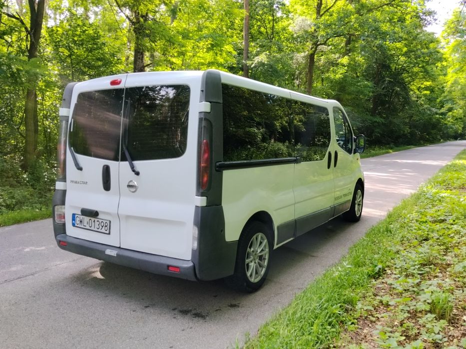Nissan primastar! Klima! Gaz! 9osob!