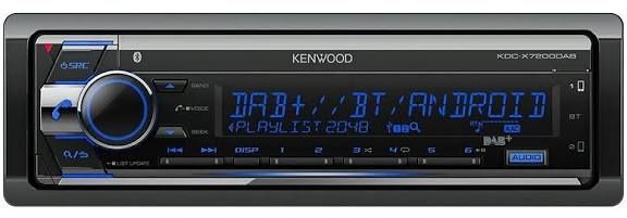 Kenwood KDC-X7200DAB bluetooth FLAC 3xRCA 4V spotify aktywne 3WAY/2WAY