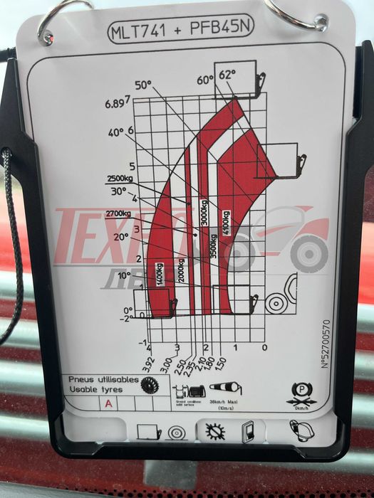Новий Manitou MLT 741 TLSU телескопічний навантажувач (JCB 541)