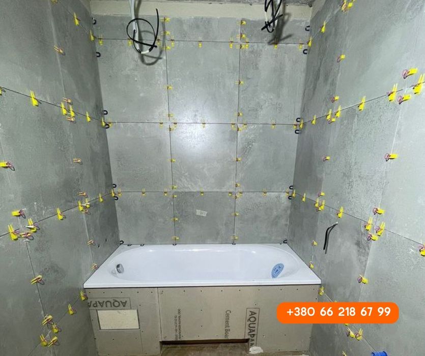Плитка под ключ, ванная, кухня, стены пол. Плиточники. Плиточні роботи