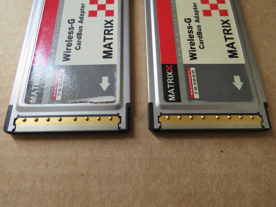 WI-FI Placa PCMCIA wireless-G para portáteis cria comunicações sem fio