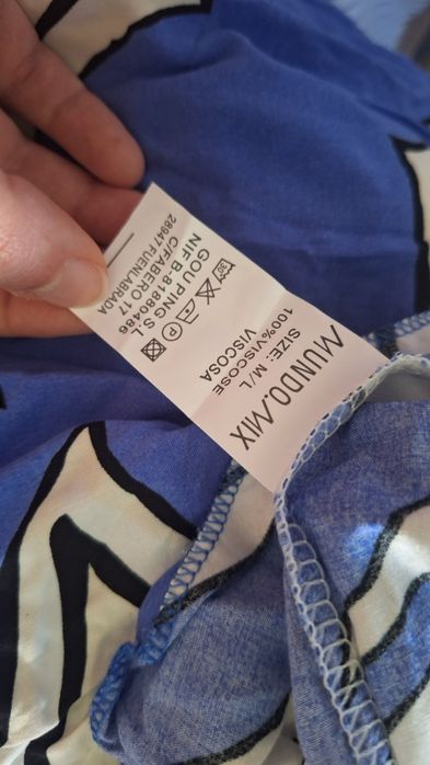 Vestido fresco de senhora