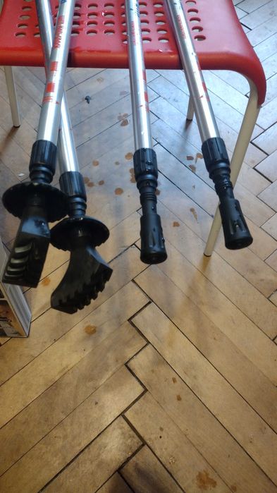 Kije teleskopowe do nordic walking z aluminium