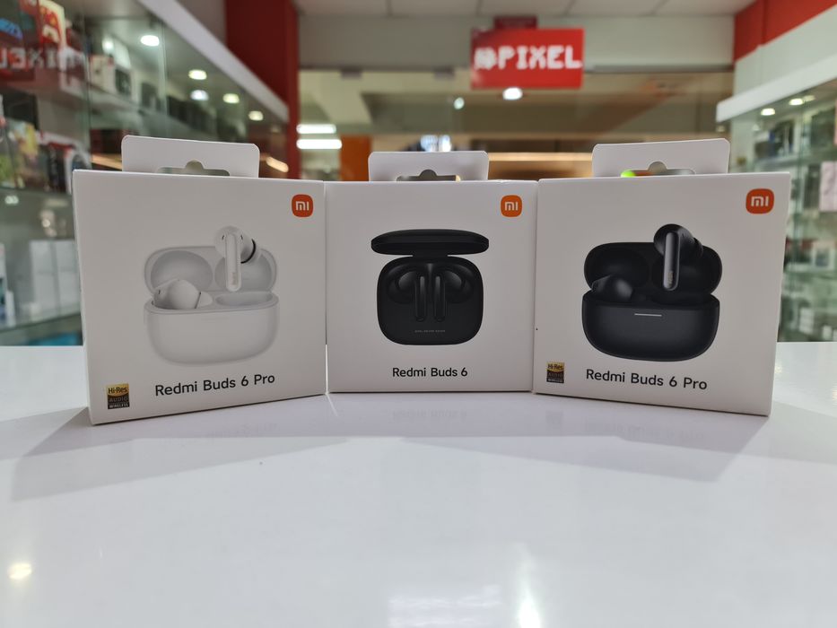 New Xiaomi Redmi Buds 6 Lite Buds 6 Pro Black White