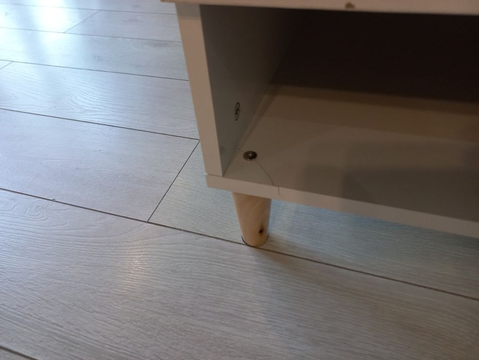 Szafka nocna  2 sztuki Bialy połysk