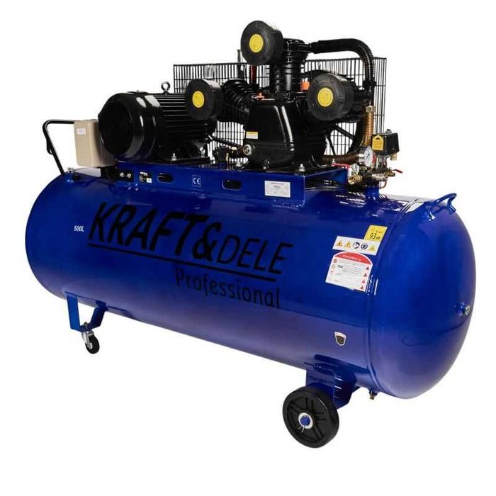 Kompresor olejowy sprężarka powietrza 500l 1960l/min 400V 3 tłoki
