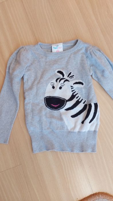 sweterek z zebra 98