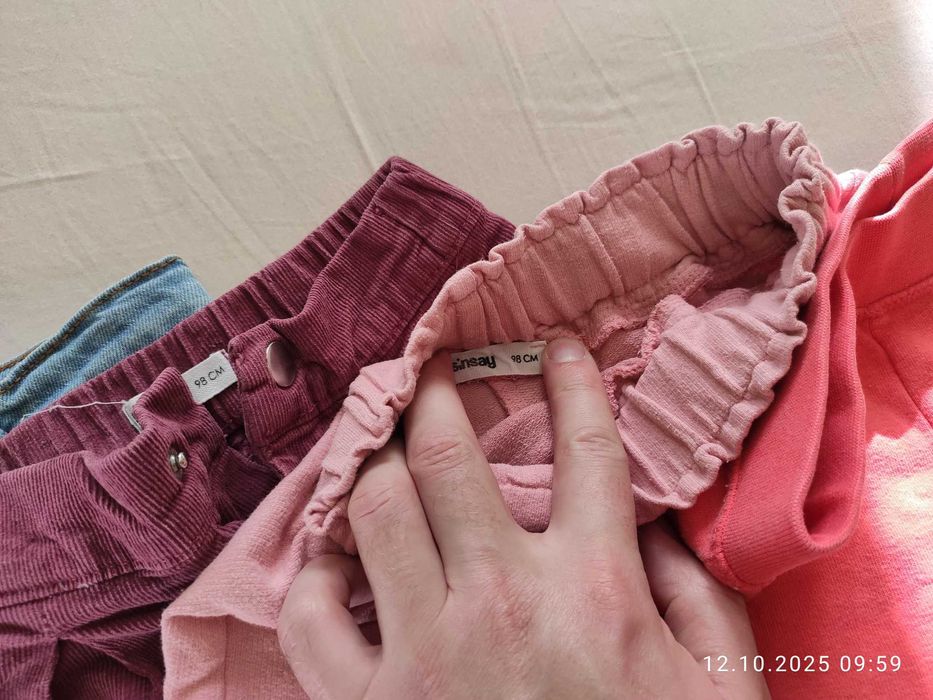 Ціна за всі 5 шт. Штани 98 см. до 3-4 років. Sinsay Lupilu