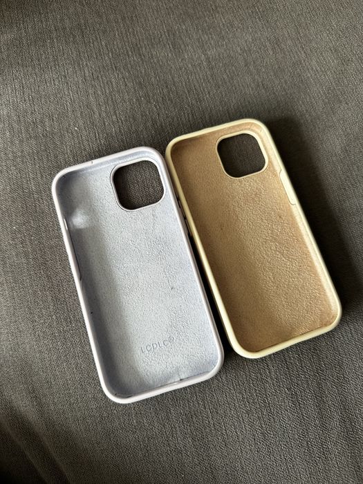 Capas de silicone iphone 15