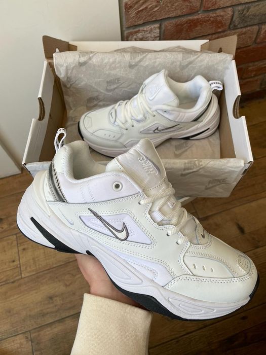 Без предоплат Шкіряні кросівки Nike M2K Tekno Essential White