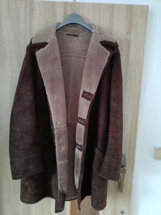 Kożuch męski naturalna skóra