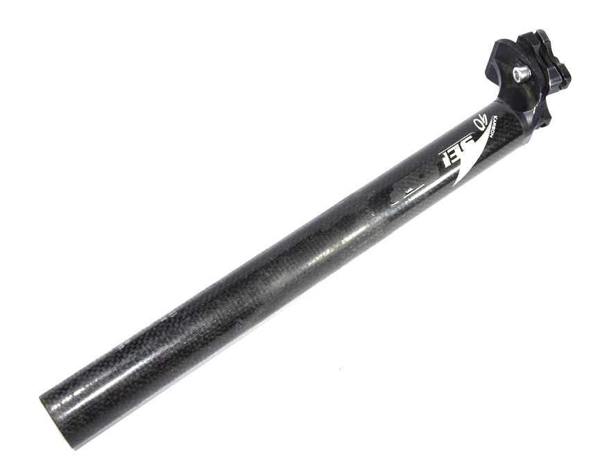 Sztyca wspornik siodła SELCOF 31,4 mm 340 mm carbon czarna OPIS !