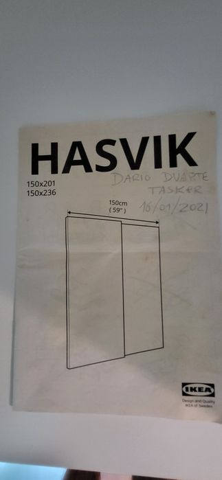 Roupeiro Ikea Hasvik