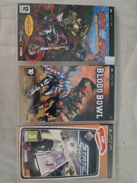 PSP Blood Bowl/ MX vs ATV