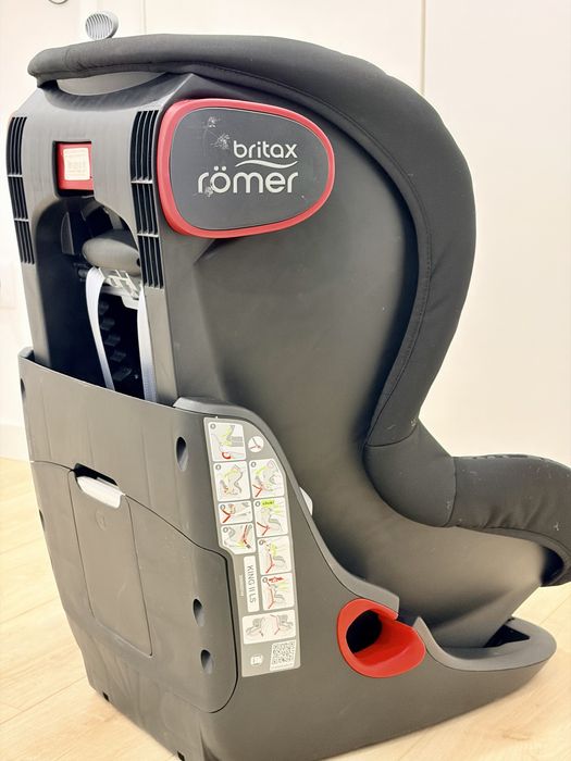 Cadeira Auto Britax Römer KING II LS – Mystic Black (9-18 kg)