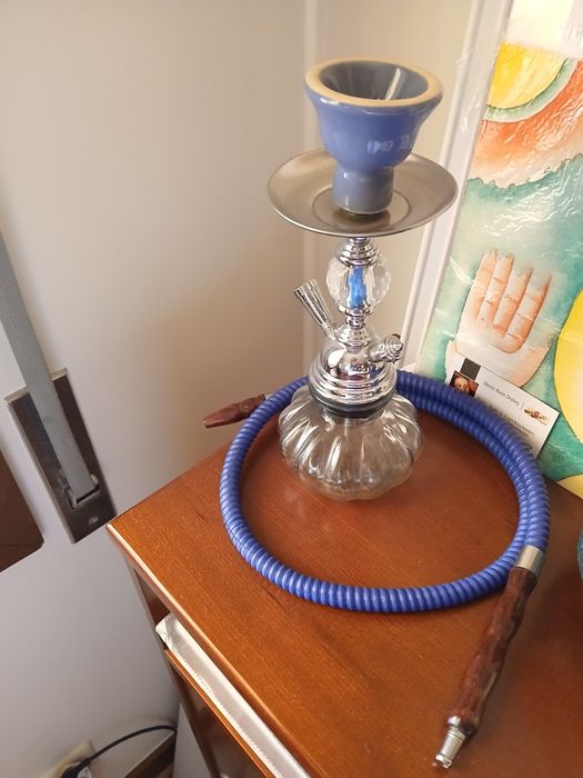 Cachimbo água azul
